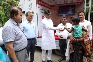 Lucknow News: विटामिन ए सम्पूरण कार्यक्रम का शुभारम्भ