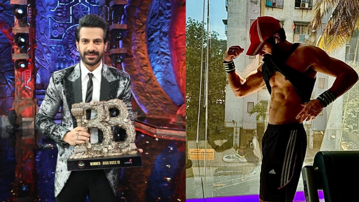 BB 18 Winner करणवीर मेहरा Toned Physique के लिए इस चीज पर घटों करते हैं Exercise