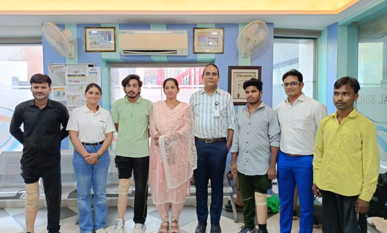 Lucknow News: राष्ट्रीय वैस्कुलर दिवस पर निःशुल्क कृत्रिम अंग वितरण का आयोजन