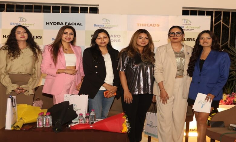 लखनऊ के इंफ्लुएंसर्स के सम्मान में डर्मा एडवांस की भव्य शाम, देखिए खूबसूरत तस्वीरें