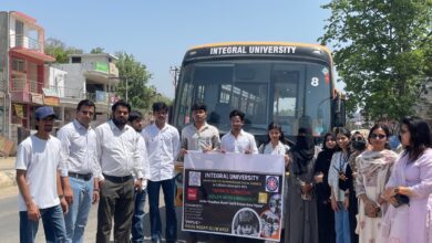 Lucknow: विकास नगर अग्नि-प्रभावित बस्ती में इंटीग्रल विश्वविद्यालय ने पहुँचाई राहत